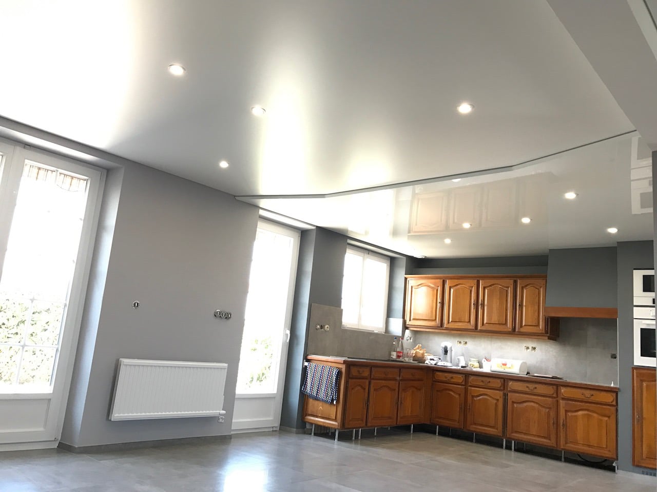 Plafond tendu — MG Rénovation Essonne (91) — réalisation MG Rénovation